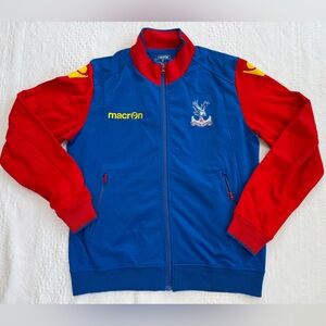 Crystal Palace Macron Full Zip Track Jacket Adult Size Medium M